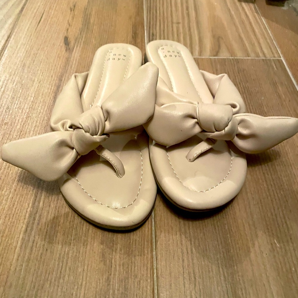 A New Day Sandal in Nude